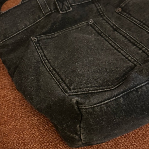 Patricia Nash Black Denim Shoulder Bag - Picture 5 of 8